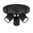 D'Lite Spot Trop Metaal Zanderig Zwart | Geschikt Voor 3x GU10