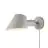 DFTP by Nordlux LED Wandlamp Stay Aluminium Grijs | Geschikt voor E27